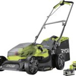 RYOBI 18 V ONE+ Brushless Akku-Rasenmäher RY18LMX37A-150